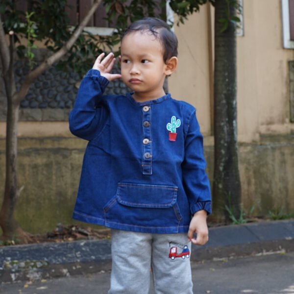 Sweater Oase - Baju Atasan Anak Dengan Bahan Denim