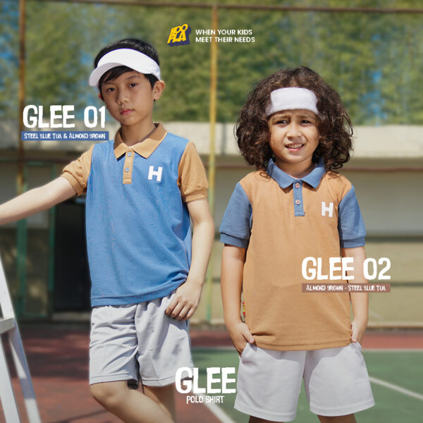 Glee Lacoste Polo Shirt Anak by Hoofla - Aktif, Berkarakter, dan Bermain dengan Gaya